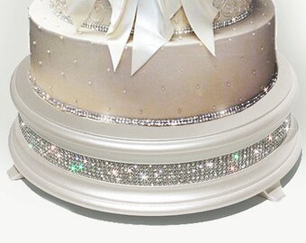 16 white diamond bling