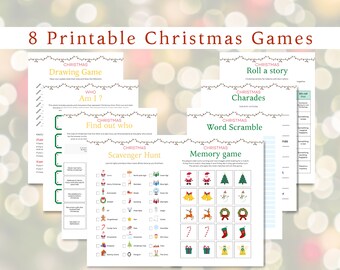 Juegos de Navidad imprimibles