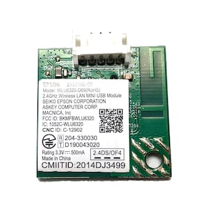 5-Pin Horizontale Schließen EpsonWiFi WLU6320 Wireless LAN-Modul WLAN-Karte mit einem Horizontalen Stecker
