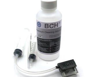 DTF/Dtg Printhead Cleaning Kit for Epson ET-8500, ET-8550- MaxStrength Unclogging Solution + Adapter | Clogged White Ink Fix