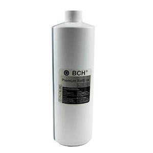 BCH 1 Liter Yellow Ink for Canon Printers-1000ml Premium Bulk Dye Ink Refill- Universal Ink for Refillable Inkjet Cartridges