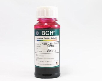 Recarga de tinta magenta claro premium de 100 ml para impresoras de inyección de tinta Epson - Tinta de recarga BCH (ID100Q-AE)