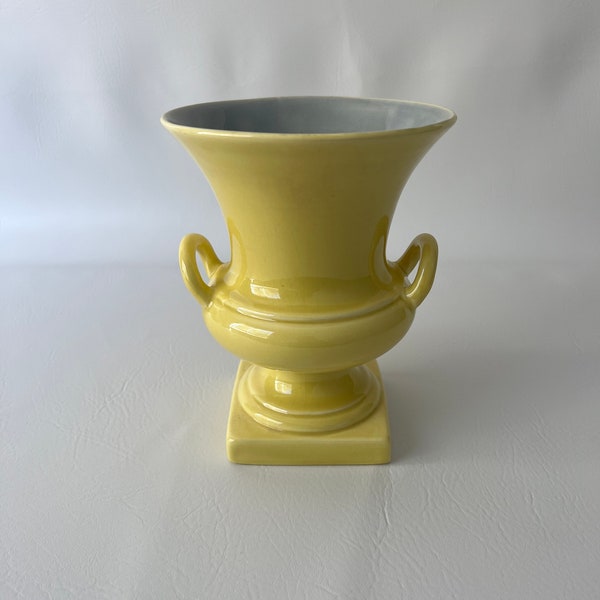 Red Wing Yellow Vase Etsy