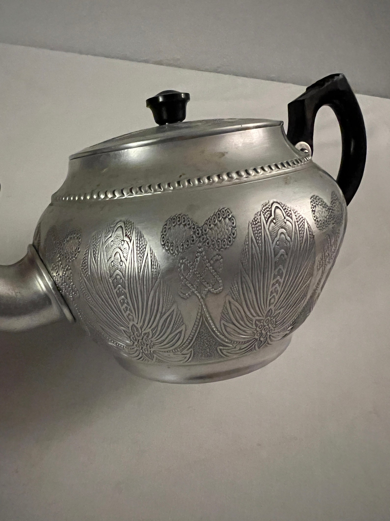 Vintage Aluminum Works Teapot Sona Ware, Stratford, England Etsy