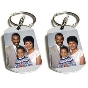 Family Picture Keychains - Matching Keychains, Photo Keychain, Keepsake ...