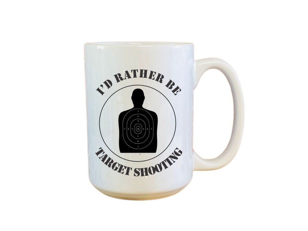 Coffee Mug for Dad, Target Shooting Gift, Gift Idea for Grandpa