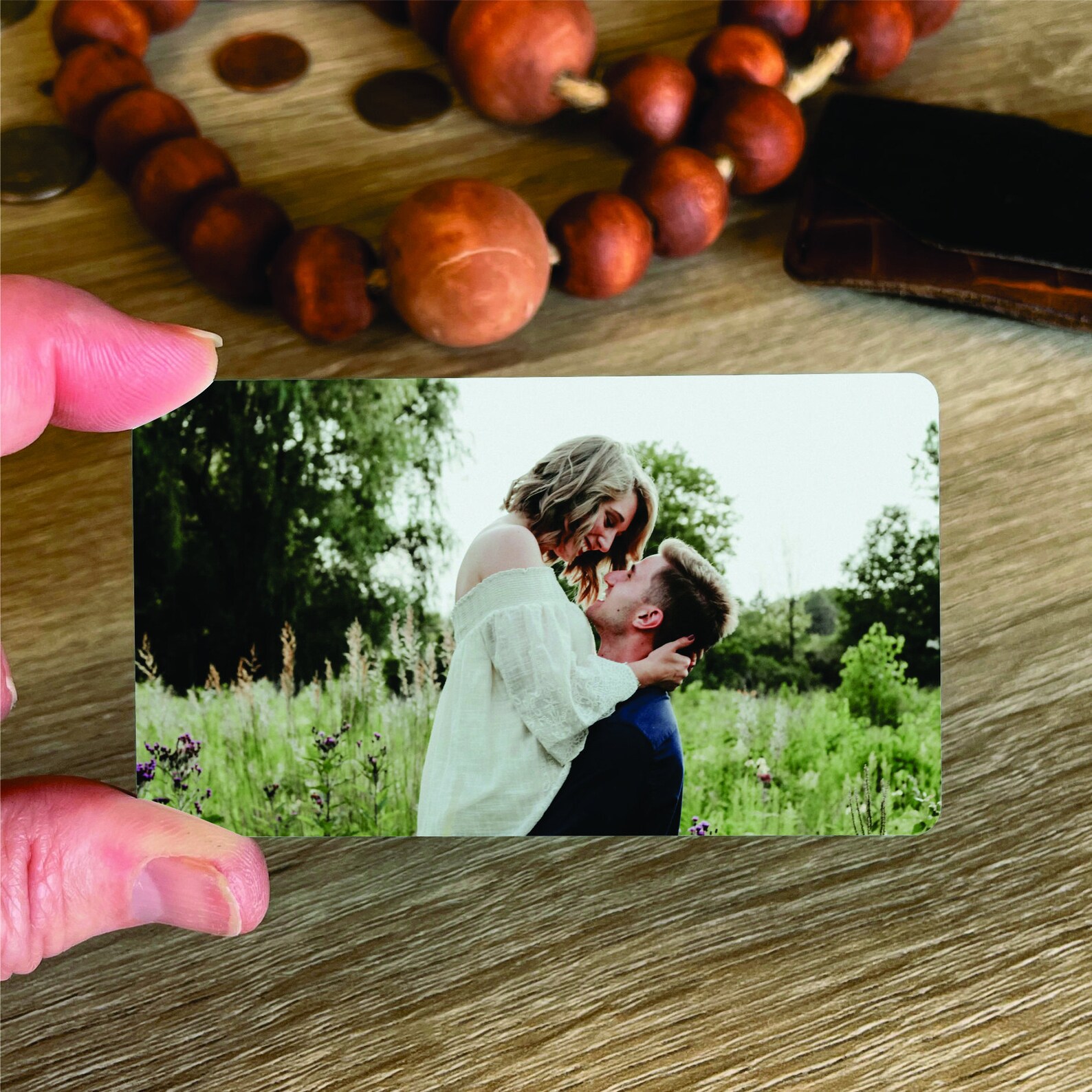 Personalized Wallet Card Custom Wallet Card Photo Wallet Etsy