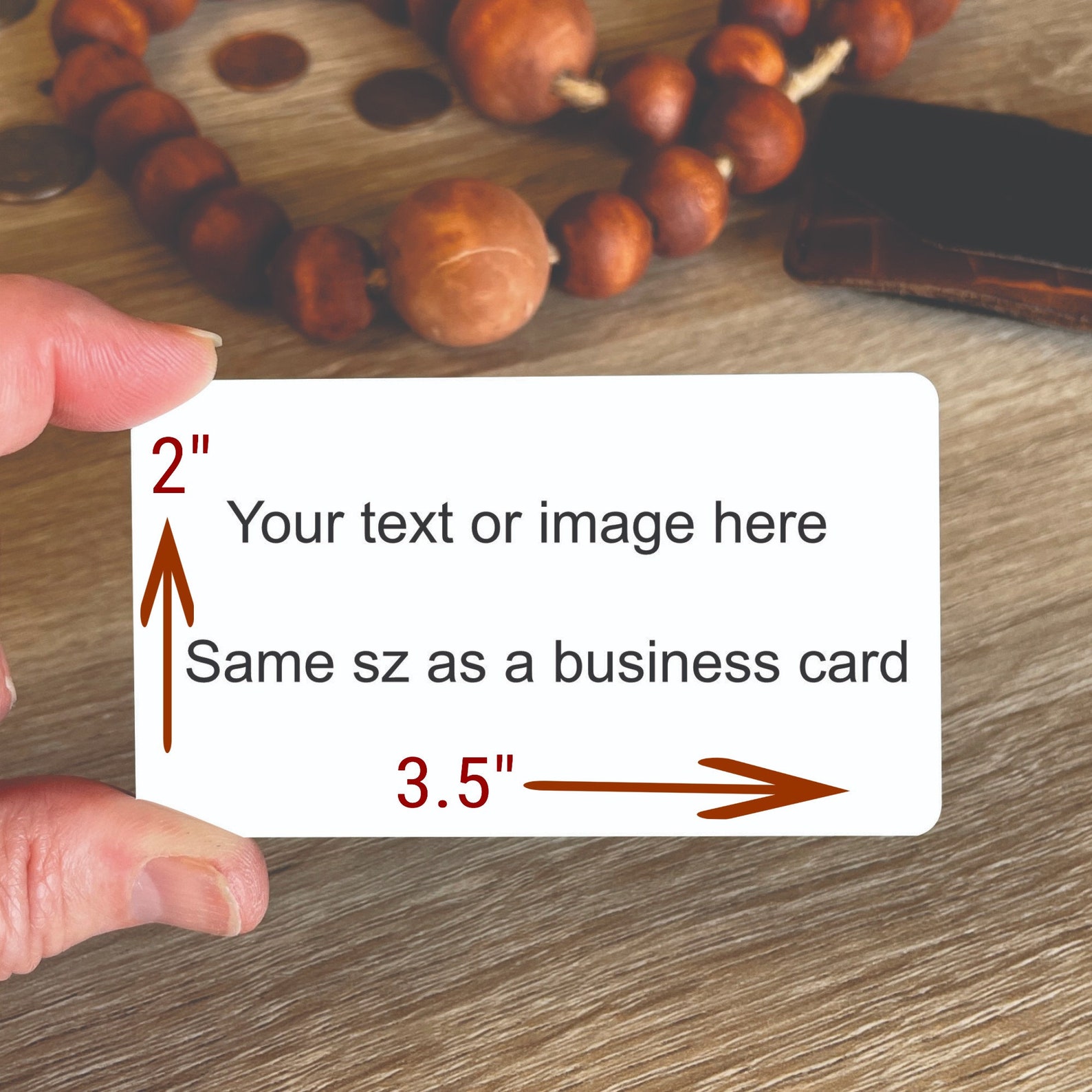 Personalized Wallet Card Custom Wallet Card Photo Wallet Etsy