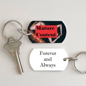 Sexy gift for Boyfriend on Valentines Day, Anniversary gift, Picture keychain - Custom Photo keychain for him