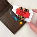 Wallet card - Metal photo card - Sexy gift card for men - Personalized wallet picture card for men who have everything