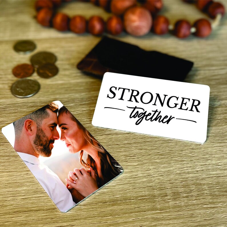 Personalized Wallet Card Custom Wallet Card Photo Wallet Etsy