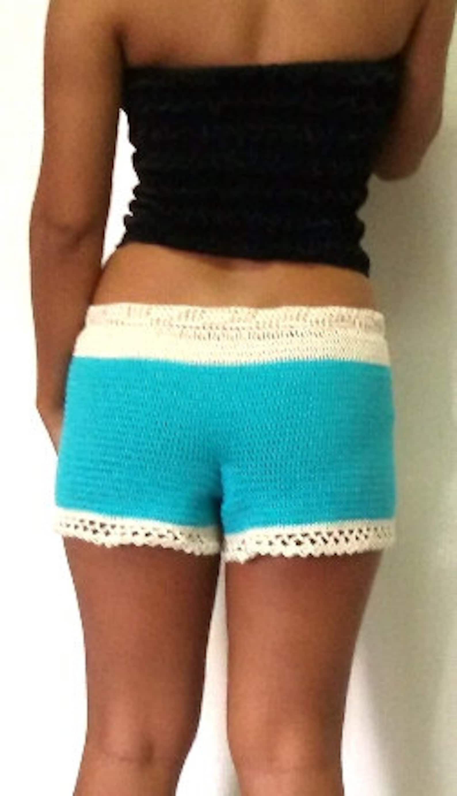 Crochet Shorts Made to Order Free Shipping - Etsy