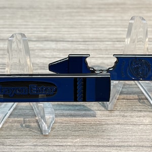 USMC Crayon Eater Knifehand Blue Bottle Opener Challenge Coin