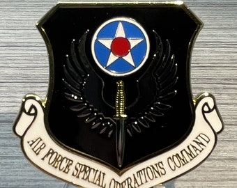 U.S. Air Force SPECIAL OPERATIONS Command Challenge Coin