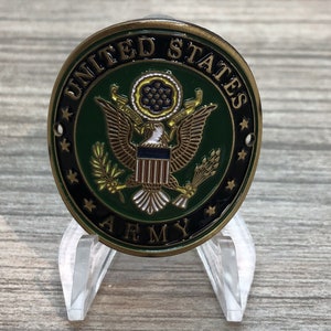 United States Army Hiking Stick Medallion   #1