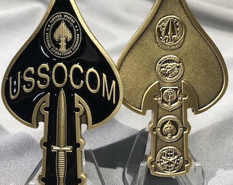 USSOCOM Tip of the Spear Challenge Coin