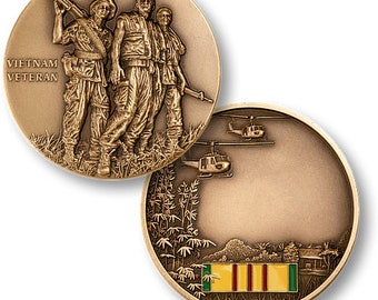 Vietnam Veteran  Challenge Coin