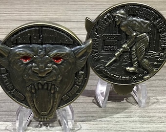 US Marine Corps Teufel Hunden Devil Dog Challenge Coin