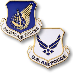 PACIFIC Air Force Command Challenge Coin