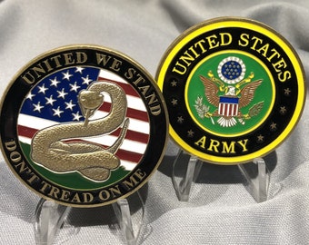 Don’t Tread on Me – United States Army Challenge Coin