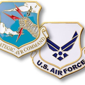 U.S. Air Force STRATEGIC AIR Command SAC Challenge Coin image 1