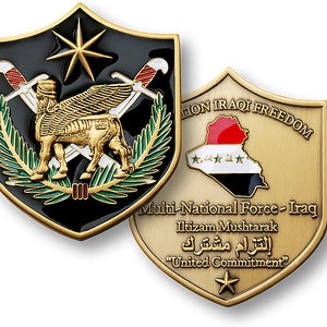 Multi National Force Iraq Challenge Coin