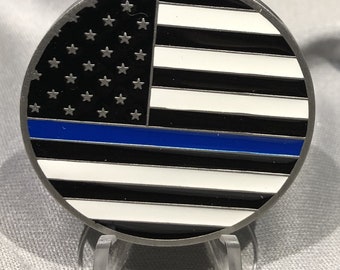 Back The Blue Challenge  Coin