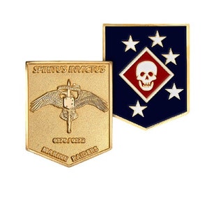 United States Marine Corps MARSOC Raiders Challenge Coin