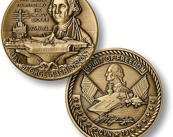 USS George Washington Challenge Coin