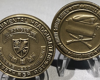 75th Ranger Regiment Challenge Coin