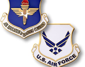 U. S. Air Force Air Education & Training Command Challenge Coin