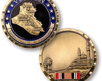 Operation Iraqi Freedom Veteran  Challenge Coin