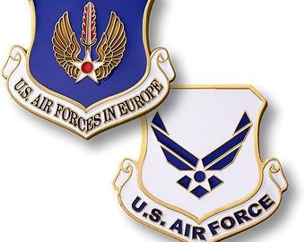 U.S. Air Forces IN EUROPE Command Challenge Coin