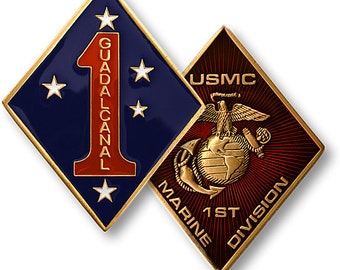 U.S. Marine Corps Toys for Tots Foundation Challenge Coin - every Child Deserves a Little