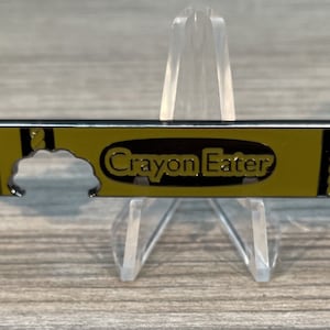 USMC Gyrene Green Crayon Eater Bottle Opener Challenge Coin image 1