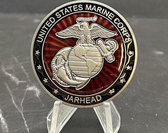 United States Marine Jarhead Challenge Coin