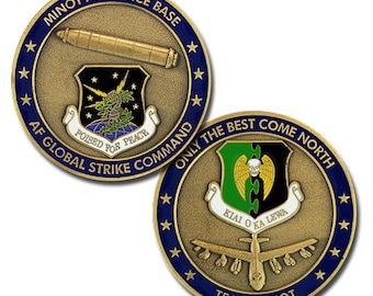 Minot Air Force Base Challenge Coin