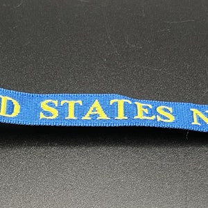 United States Navy Bookmark with 10 Inch Ribbon image 2