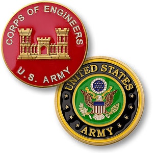 U.S. Army Corps of Engineers Challenge Coin