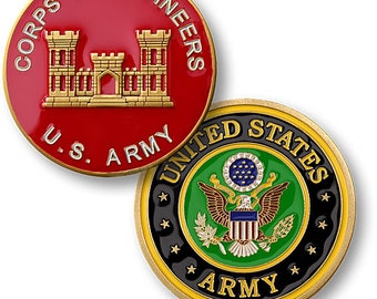 U.S. Army Corps of Engineers Challenge Coin