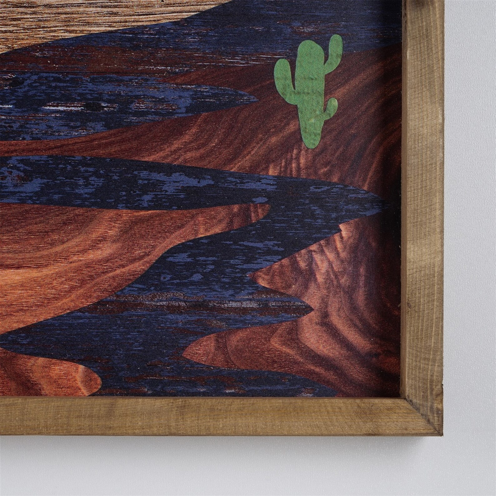 Valley Desert Wood Wall Art Wall Art Long valley desert Wood Etsy