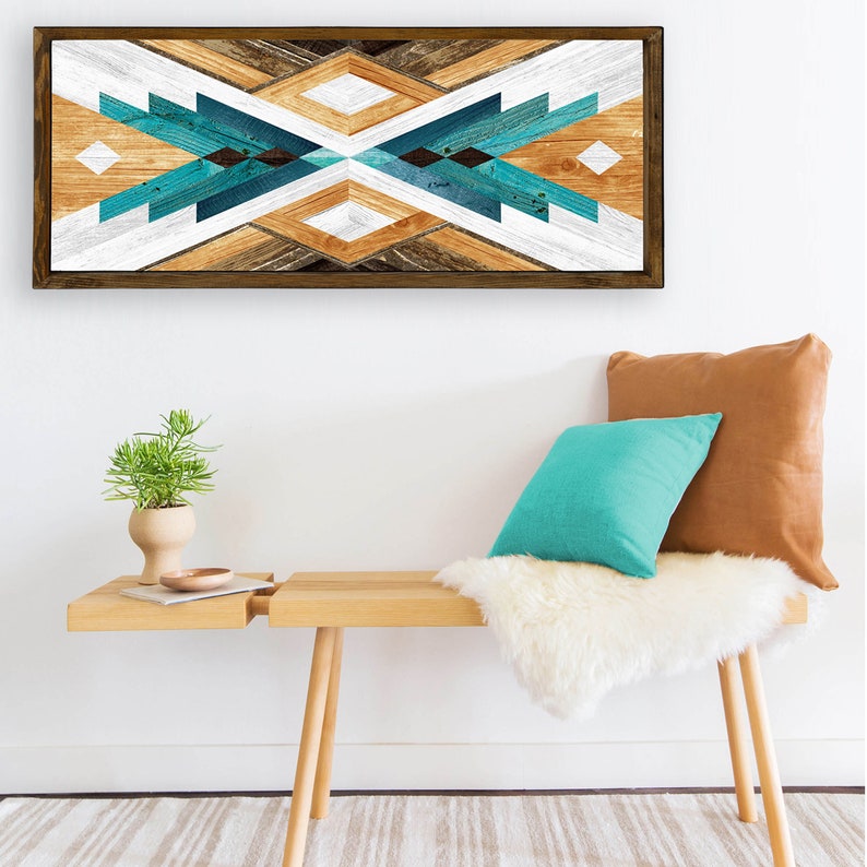 Wood Frame Uv Print Wood Wall Art Wood Wall Decor Bedroom Etsy