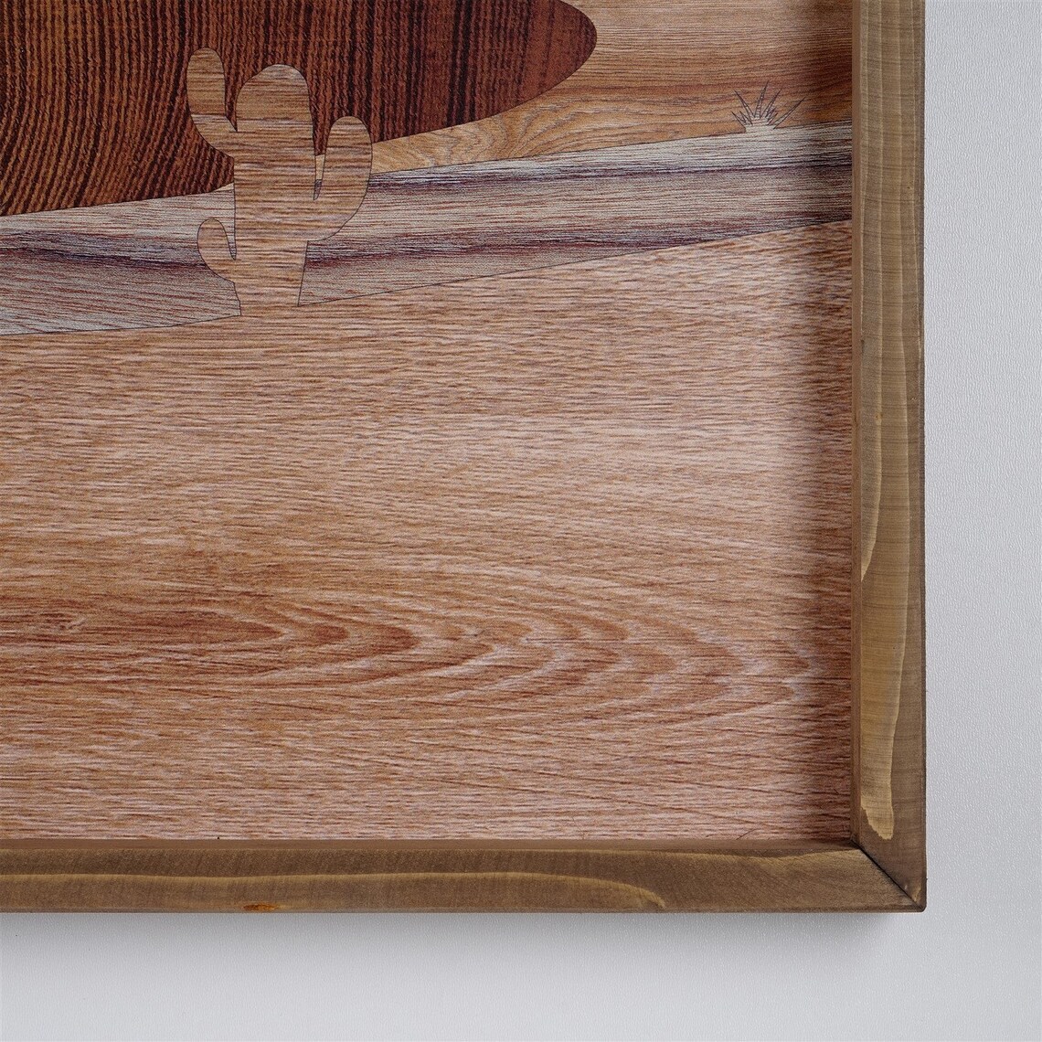 Desert Wood Wall Art Wall Art Long desert Wood Wall Decor Etsy