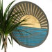 Geometric Sun Pattern Wall Art ,round Wall Art , Circle Wood Wall Art ...