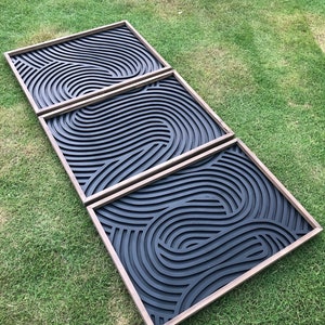 Large Geometric Wooden Wall Art Set ,Geometric Wooden Wall Art Set ,Modern Wood Wall Art,Bedroom Wall Art,Wood Wall Panels,Hanging Headboard