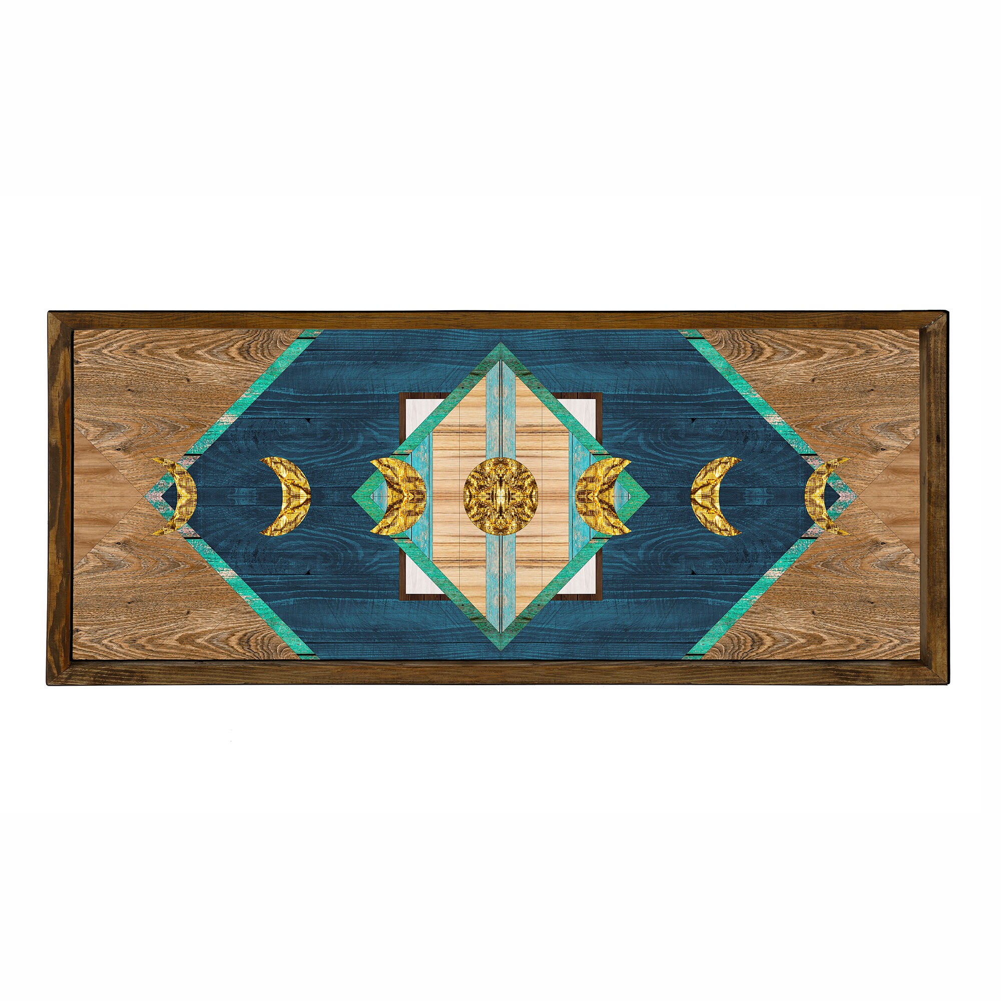 Wood Frame Uv Print Wood Wall Art Wood Wall Decor Bedroom Etsy