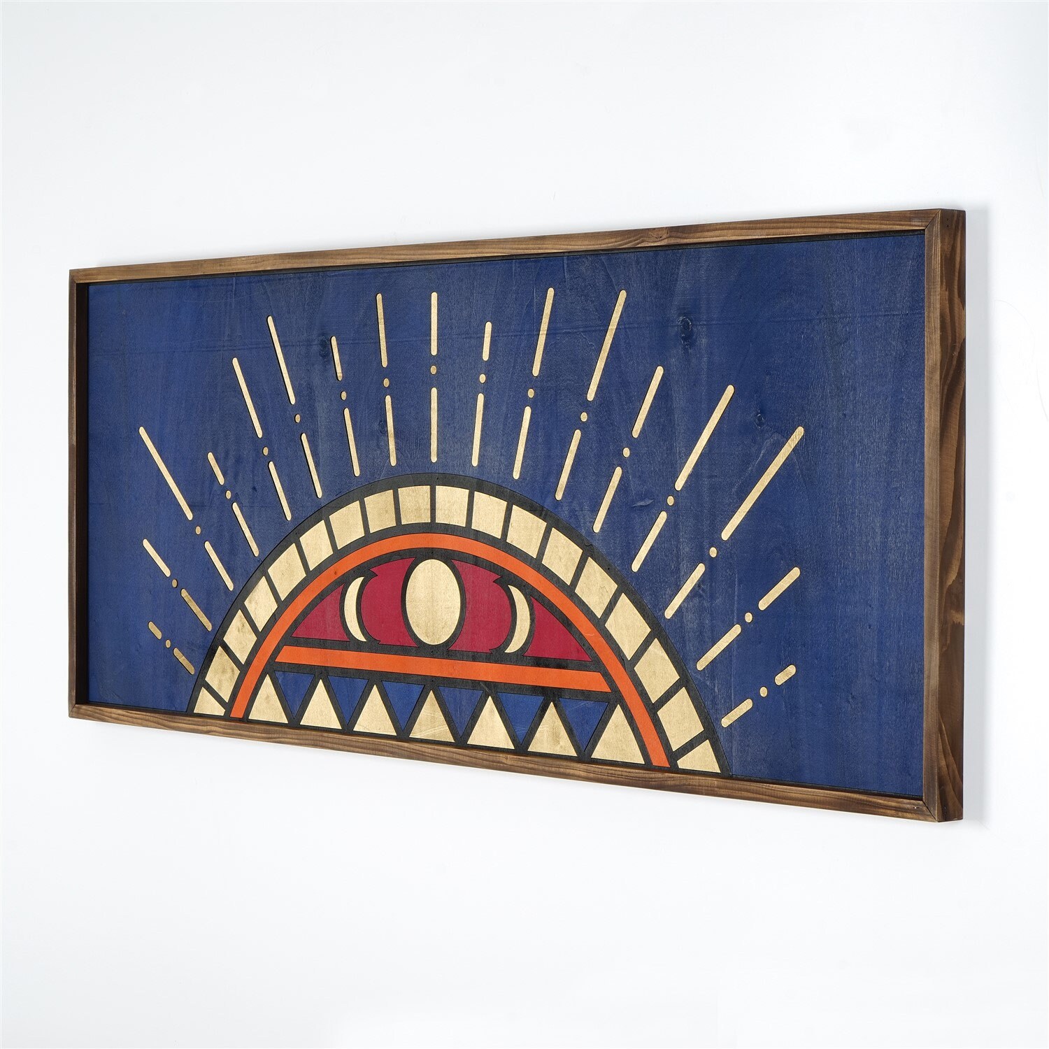 Boho Sun Wood Wall Art Abstract Sun Extra Large Wood Wall Art Etsy