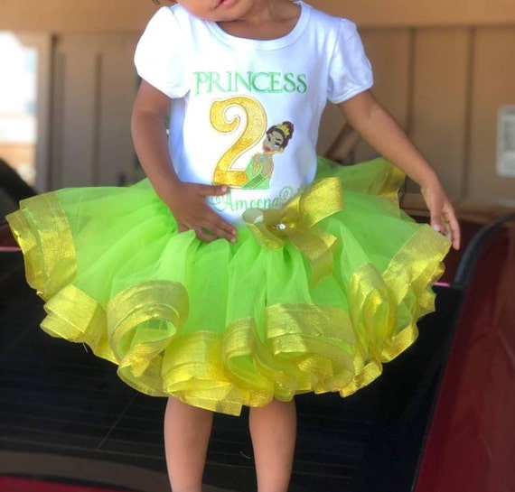 Princess and the frog birthday outfit hot sale