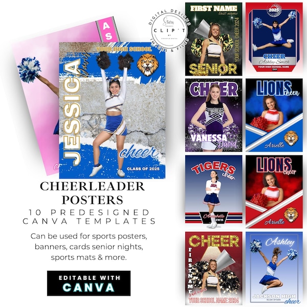 Cheer Templates Team Banners Etsy Cheer Templates Team Banners Etsy
