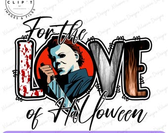 Michael Myers Halloween PNG: Horror Movie Fan Art (Digital Download)